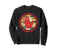 Windkraft OFFSHORE WIND POWER NO THANKS STOP IT Wind power Sweatshirt