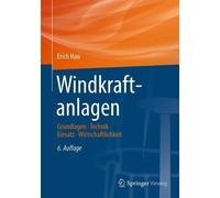 Windkraftanlagen by Erich Hau - 9783662531532