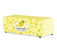 Windkream 24" x 118" Lemonade Tablecloth for Lemonade Stand Supplies Lemon Table Cover for Kids Lemon Party Supplies Summer Beach Picnic Birthday Party Decorations(Yellow)