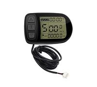 windmeile | Display KT-LCD5, Professional, on-board computer, speedometer display, LCD display, illuminated, multifunctional, e-bike, electric bike, 24V/36V/48V