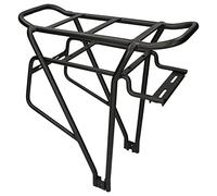 windmeile Pannier rack for batteries with 395 x 148 x 76 mm, solid steel, black, 4 attachment points, 395 x 148 x 76 mm, e-bike, electric bicycle, pedelec