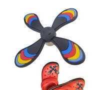 Windmill Charm for Bag - Cartoon Decorative Pinwheel Shape Charm,Colorful Inserts Accessories, Funny Slides Shoe Accessories for Boys, Girls