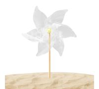 Windmill Craft Set - Handmade Garden Wind Chimes | Creative Activity for Children, Design Yourself and Outdoor Play in the Garden