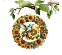 Windmill for Outdoor - Wind Spiration, Colourful Kinnetic Metal Sculpture Yard Ornament, Hangable Wind Spinner for Patio, Balcony, Lawn Indoor Outdoor Decoration, Gift Sculptures Indoor