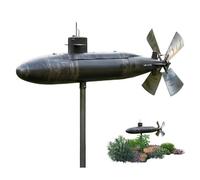 Windmill for the Garden, 3D Submarine Design Wind Chime - Wind Chime for Garden, Suitable for Backyard, Lawn, Deck, Pool Area, Farm, Seasonal Home Decor and Decoration and in the Yard
