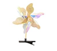 Windmill Hairpin | Cute Pinwheels Hair Barrettes,Colorful Glitter Alligator Hair Snap Clips, Pinwheel Hair Bows Cartoon Random Accessories for Women