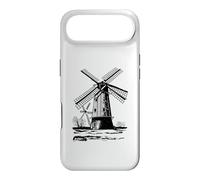 Windmill Shirt Dutch Windmill Line Drawing Case for iPhone Air
