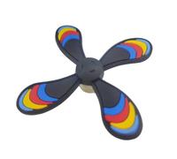 Windmill Shoe Charm | Cartoon Decorative Pinwheel Shape Charm | Funny Slides Shoe Accessories, Colorful Pins for Boys, Girls