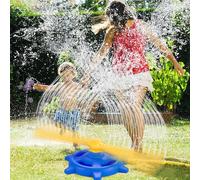 Windmill Water Sprinkler for Summer, Outdoor Toys for Toddlers, 360° Spinning Splash Water Toys, Backyard Games for Summer Fun, Gifts for Boys Girls Dogs & Garden Watering
