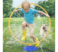 Windmill Water Sprinkler for Summer, Outdoor Toys for Toddlers, 360° Spinning Splash Water Toys, Backyard Games for Summer Fun, Gifts for Boys Girls Dogs & Garden Watering