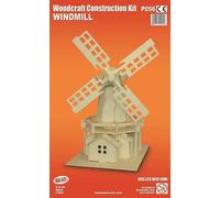 Quay Windmill Woodcraft Construction Kit FSC