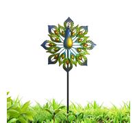 Windmills for The Yard Garden,Metal Bird Shape Creative | Creativity Iron Art Flowers,for Flower Bed Fence Line Walkway Cemetery Lawn Poolside Patio Backyard Garden Urban