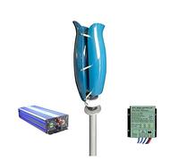 Windmills Generator Vertical Wind Turbine System Power Plant 12v 24v 48v 800w 1000w With Mppt Charge Hybrid Controller High-Efficiency Output(Off Grid System-2,24V,1000W)