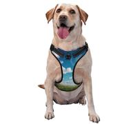 Windmills X-Large Printed pet Traction Vest for Pets to wear When Walking The Dog or Climbing Mountains