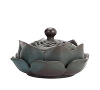 Windmilne Backflow Incense Burner Ceramic Lotus Incense Burner Home Incense Ornaments Lotus Incense Burner Creative Incense Burner