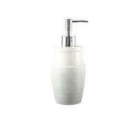 Windmilne Shower Dispensers Commercial Press Soap Dispenser Bottle Ceramic Lotion 340ML Empty for Bathroom Kitchen Lotion Dispenser