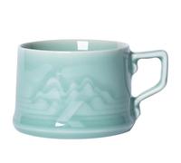 Windmilne Tea Mug Ceramic Coffee Cup Retro Personal Tea Brewing Cup Chinese Tea Cup Travel Coffee Cup Home Hospitality Tea Art Tea Cup