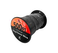 Windogz Dog Fencing Wire for Electric Dog Fence System 500 Feet 14 Gauge Professional Wire Covers 5/8 Inch Easy to Install Compatible with Prestigious Underground Fence Brands, Thick and Durable