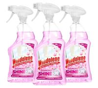 Windolene Diamond Shine Window & Glass Spray Window Cleaner Pink 750ml Bulk Buy 3-Pack