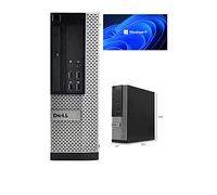 Window 11 Pro Optiplex Core i5 Series Desktop Small Form Desktop Tower PC (Intel Quad Core I5 4570, 8 Gb Ram, 120 SSD), (Renewed)