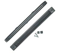 Window 5X Trickle Slot Vent 263mm Charcoal for uPVC Double Glazing & Timber Windows Reduces Condensation, Damp & Steam in Windows Fully Adjustable (5 Pack)