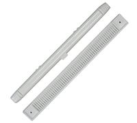 Window 5X Trickle Slot Vent 407mm White for uPVC Double Glazing & Timber Windows Reduces Condensation, Damp & Steam in Windows Fully Adjustable (5 Pack)