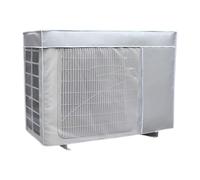Window AC Covers For OutsidDe| Air Conditioner CoveRr for Outside Units Waterproof Heavy Duty Unit for Outdoor Large Cover for Winter| Silver