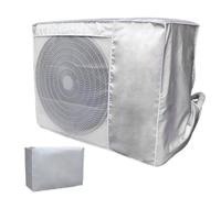 Window AC Covers For OutsidDe| Air Conditioner CoveRr for Outside Units Waterproof Heavy Duty Unit for Outdoor Large Cover for Winter| Silver