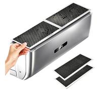 Window AC Filter - 2-Piece Reusable Replacement Sheet | Carbon Filter Sheet for HVAC, Filters Provide Instant Air Purification by Directly Into YHome, Motorhome, Apartment, Living Room, Bedroom