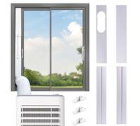 Window Air Conditer Seal - 2m Weatherproof Flat Strip for Skylights & Roofs, Energy Efficient Ilat, Noise Reduct, Easy Inllat, Universal Fit