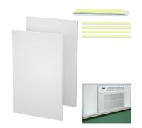 Window Air Conditioner, 2 Pieces of Surface Insulation EVA Board, 17 inches * 10 inches, Simple installation design, Summer/Winter Heat and Draft Insulating,Two-Piece Panels Window Seal EVA 2026