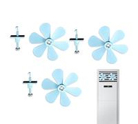 Window Air Conditioner Air Deflector | 3-Piece Adjustable Anti-Direct Pull Fan | Central Air Conditioning Air Flow Diverter Fan | for Office Motorhome Hotel Student Dorm Apartment Basement Ki