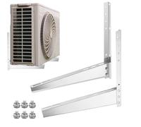 Window Air Conditioner Bracket | Bracket for Window Unit, Heavy Duty Stainless Steel Adjustable Mount for Installing Loading in Dormitory Home Housing etc.