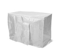 Window Air Conditioner Cover Main Unit Cover Rainproof Sunscreen Artistic Outdoor Winter Wedding Decor Accessories Sculpture Style (105x40x75cm / 41.3x15.7x29.5in)