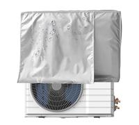 Window Air Conditioner Cover | Universal Dust-proof Ventilated Waterproof Snowproof - Winter Summer AC Protection Cover - for Home Office Apartment Bedroom Living Room Hotel