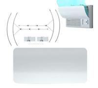 Window Air Conditioner Deflector - Direct Breath Proof Wind Shield for Air Conditioner, Baffle and Wind Guide for Hot and Cold Air for Theatre Office Kitchen Apartment Garage
