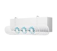 Window Air Conditioner Diverter - Vent Grid Diverter | Adjustable Wall Mounted Directional Wind Guide for Kitchen, Bedroom, Living Room, Workplace, Bathroom, Reside