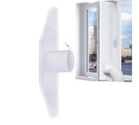 Window Air Conditioner Seal Kit - Adjustable 400cm Insulated Seal Cover with Drawstring Closure, Easy No-Drill Installation, Energy Saving Cooling Solution for Home