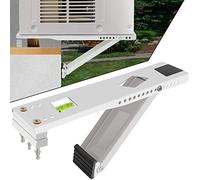 Window Air Conditioner Support Bracket,Relieves Weight Stress On The Window Frame A/C Safe Support Bracket Installs from Inside The House Built-in Bubble Level Window AC Mount Bracket up to 85lbs