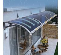 Window Awning Canopy for Patio Entrance, Outdoor Door Canopy for Rain and UV Protection, Durable Overhead Shelter
