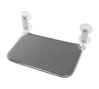 Window Bearded Lizard, Futago Bearded Lizard Hammock - Futago Bearded Lizard Reptile Suction Cup Folding Hammock, Gray Zippered Hammock, Space Saving Bed for Rest, Sleep and Play