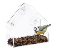 Window bird feeder 300 ml 120 g Window Birdhouse Suction Cup Feeder Easy Clean