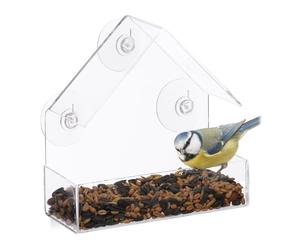 Window bird feeder 300 ml 120 g Window Birdhouse Suction Cup Feeder Easy Clean