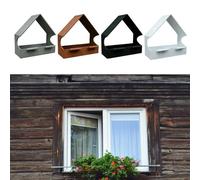 Window Bird Feeder Compatible with Smooth Glass Surfaces, Supports Observational Learning and Nature Engagement (gray)