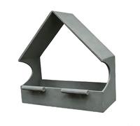 Window Bird Feeder Constructed from Material Enables Practical Bird Attraction Strategy Within Urban or Living Areas (gray)