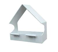 Window Bird Feeder Constructed from Material Enables Practical Bird Attraction Strategy Within Urban or Living Areas (black)