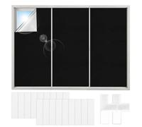 Window Blackout 2 m x 1.45 m, Roof Window Blackout Interior Sun Protection Window No Drilling, Blackout Film, Thermal Film, Sold by the Metre for Bedroom