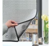 Window Blackout Insulation Film,Sunroom Glass Reflective Window Film,8mm Double Aluminium Foil Insulation Film,Sun Protection/Cooling,Anti Uv Sun Blocker,WxH-60x80cm/24''x31''