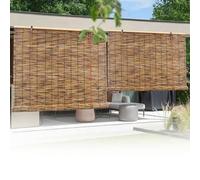 Window Blinds Bamboo Blinds Shades for Outdoor patio Roller Blinds Bamboo Shades Blinds Light Filtering Shades