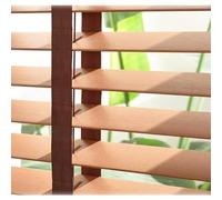 Window Blinds,Wooden Blinds 40cm 60cm 75cm 80cm 90cm 100cm 110cm 145cm,Horizontal Privacy Shutters,Room Darkening Venetian Shades for Windows and Doors,customisable,WxH-90x120cm/35.5x47in